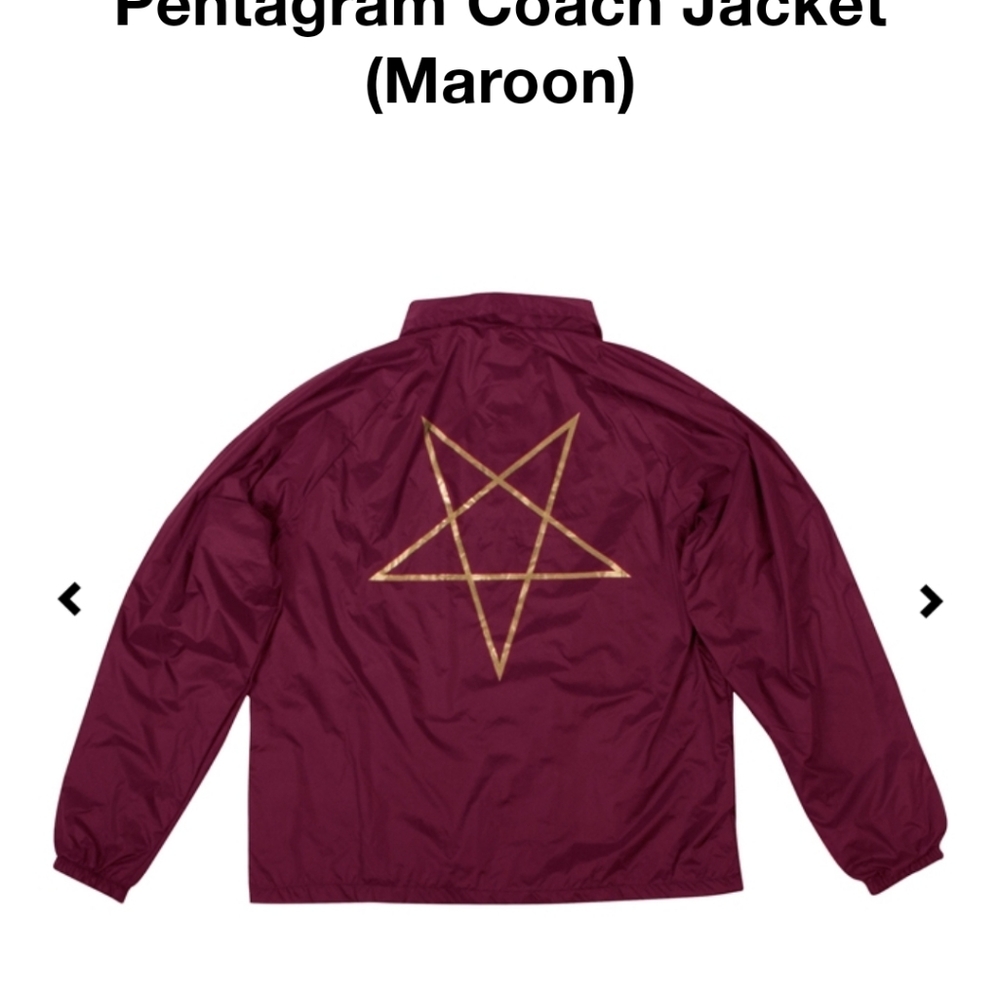 Thrasher Magazine Pentagram Coach Jacket